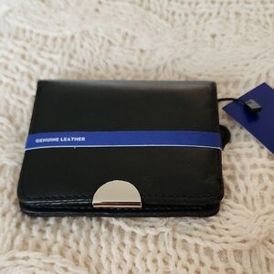 Genuine Leather Black Wallet